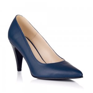 Pantofi piele naturala Olimpia Bleumarin - sau Orice Culoare Pantofi piele naturala Olimpia Bleumarin - sau Orice Culoare